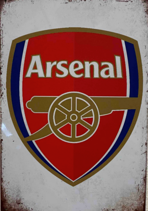 Retro tabuľka – Arsenal FC