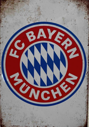 Retro tabuľka – Bayern München