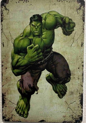 Dekoračná tabuľka Marvel – Hulk