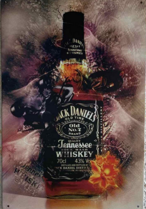 Retro tabuľka – Jack Daniel's Whiskey