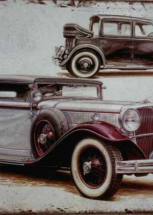 Retro tabuľka – Tatra veterán